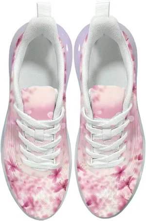 Women's Shoes Cozy Lightweight Workout Walking Running Sneaker Non-Slip Air Cushion Footwear Breathable Shoes Women US 6-11
