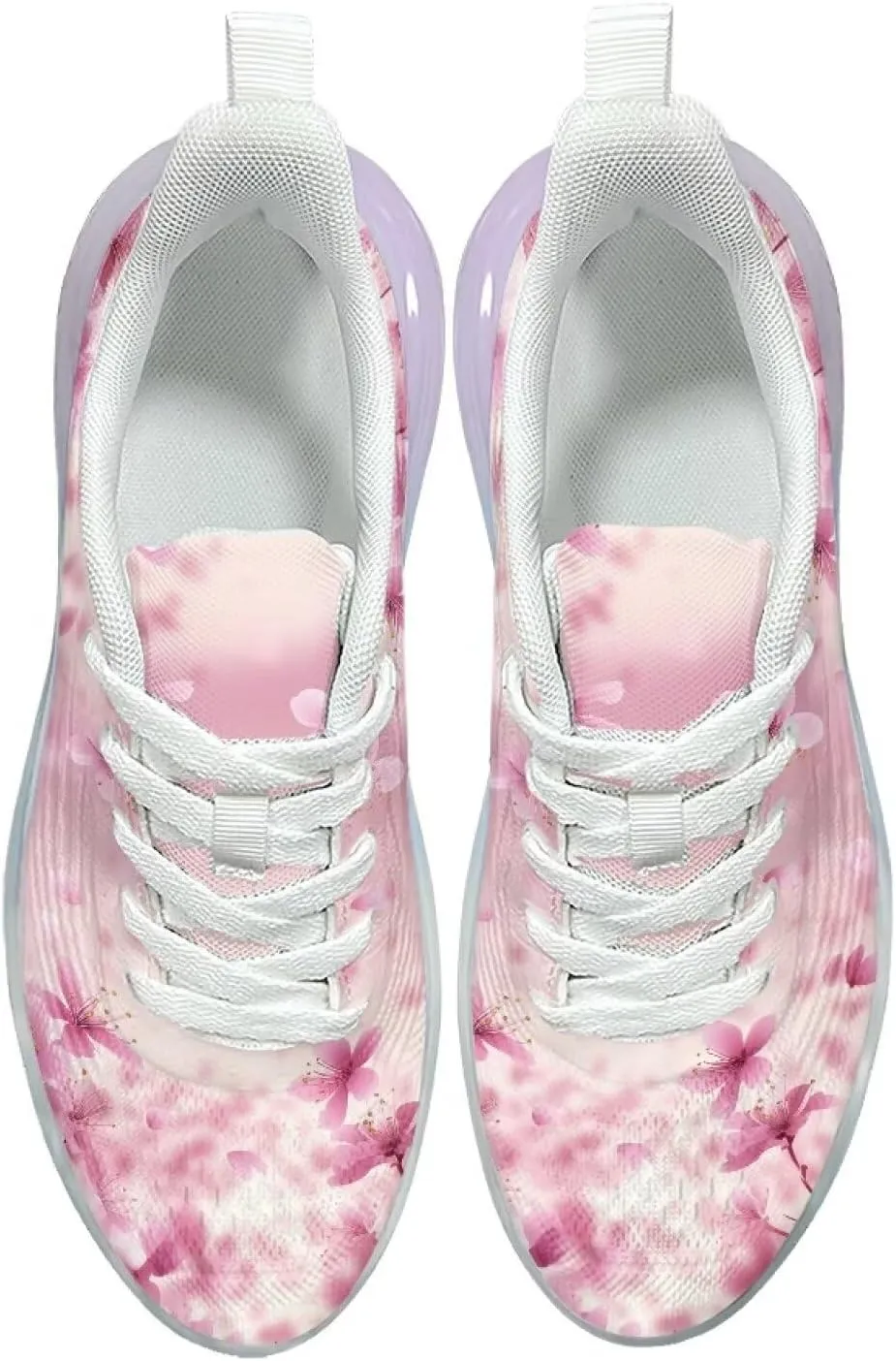 Women's Shoes Cozy Lightweight Workout Walking Running Sneaker Non-Slip Air Cushion Footwear Breathable Shoes Women US 6-11