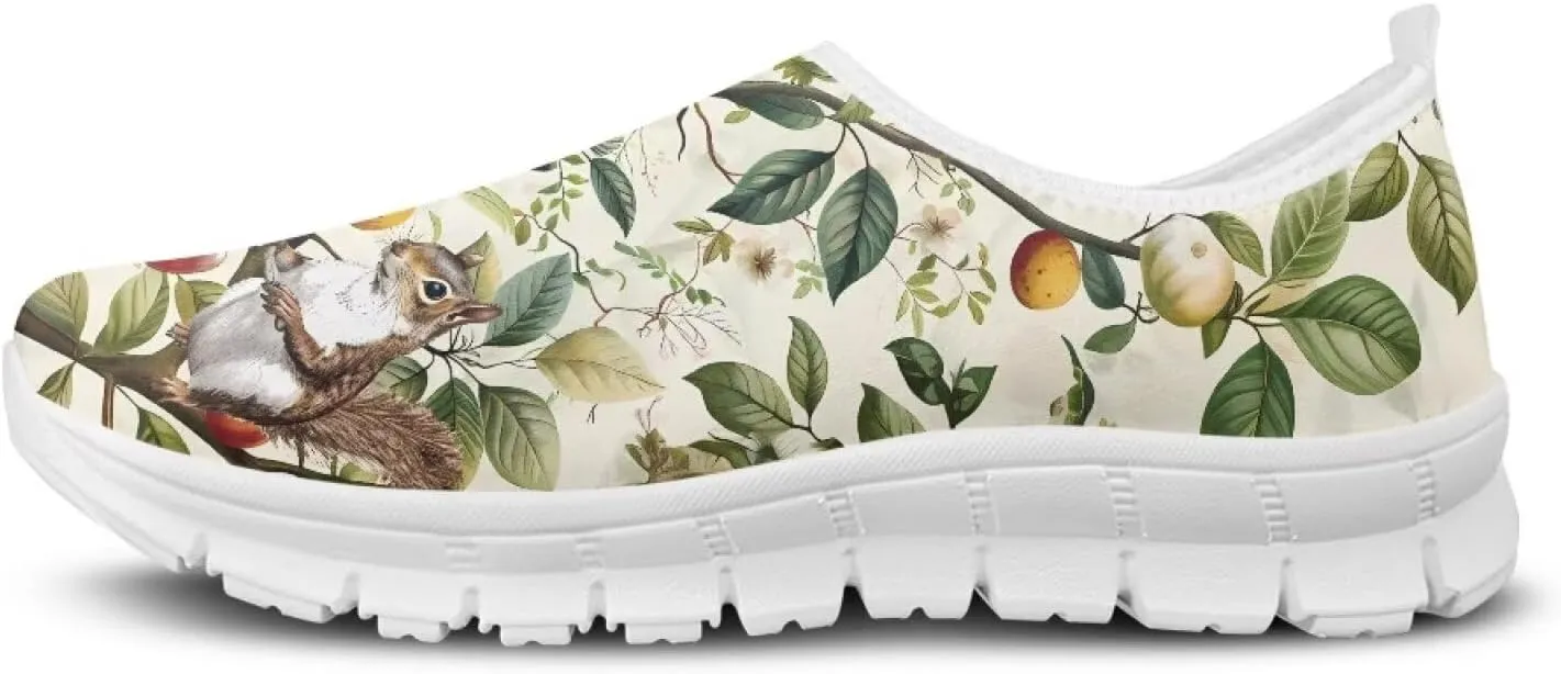 Women's Shoes Fashion Casual Cozy Slip-On Low Top Non-Slip Loafers Running Exercise Workout Tennis Sneaker for Women US 5.5-11.5