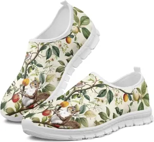 Women's Shoes Fashion Casual Cozy Slip-On Low Top Non-Slip Loafers Running Exercise Workout Tennis Sneaker for Women US 5.5-11.5