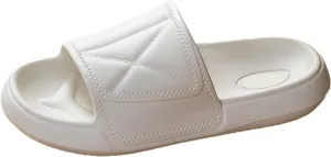 Women's Slides Comfortable Quick Drying Shower Slippers Non Slip Pool Slide Shower Slides for Women