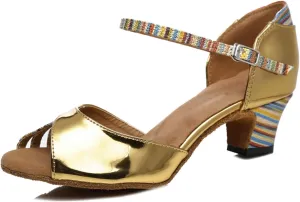Women's Synthetic Ballroom Tango Party Wedding Practice Professional Dance Shoes